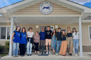 Talented members of the Greenworld Agency visit Footprints of Joy